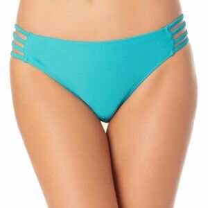 California Waves Hipster Bikini Bottoms Strappy Side Women's Swimwear Size XS